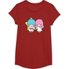image:imageLittle Twins Stars Holding Hands Tee TShirtCranberry Red