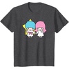 image:imageLittle Twins Stars Holding Hands Tee TShirtDark Heather Grey