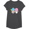 image:imageLittle Twins Stars Holding Hands Tee TShirtDark Heather Grey