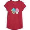 image:imageLittle Twins Stars Holding Hands Tee TShirtRed Heather
