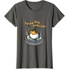 image:imageLiving The Gude Life Ramen Featuring Gudetama TShirt SmallAsphalt Grey