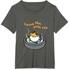 image:imageLiving The Gude Life Ramen Featuring Gudetama TShirt SmallAsphalt Grey