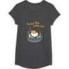 image:imageLiving The Gude Life Ramen Featuring Gudetama TShirt SmallDark Heather Grey