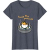 image:imageLiving The Gude Life Ramen Featuring Gudetama TShirt SmallHeather Blue