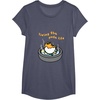 image:imageLiving The Gude Life Ramen Featuring Gudetama TShirt SmallHeather Blue