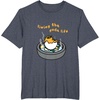 image:imageLiving The Gude Life Ramen Featuring Gudetama TShirt SmallHeather Blue