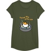 image:imageLiving The Gude Life Ramen Featuring Gudetama TShirt SmallOlive Green