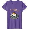 image:imageLiving The Gude Life Ramen Featuring Gudetama TShirt SmallPurple Heather