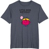 image:imageMr Men Little Miss Birthday TShirtHeather Blue