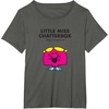 image:imageMr Men Little Miss Chatterbox TShirtAsphalt Grey