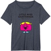 image:imageMr Men Little Miss Chatterbox TShirtHeather Blue