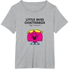 image:imageMr Men Little Miss Chatterbox TShirtHeather Grey