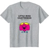image:imageMr Men Little Miss Chatterbox TShirtHeather Grey