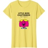 image:imageMr Men Little Miss Chatterbox TShirtLemon Yellow