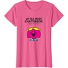 image:imageMr Men Little Miss Chatterbox TShirtPink Heather