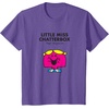 image:imageMr Men Little Miss Chatterbox TShirtPurple Heather