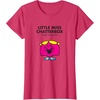 image:imageMr Men Little Miss Chatterbox TShirtRed Heather
