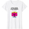image:imageMr Men Little Miss Chatterbox TShirtWhite