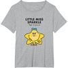 image:imageMr Men Little Miss Sparkle TShirtHeather Grey