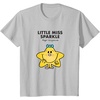 image:imageMr Men Little Miss Sparkle TShirtSilver Grey