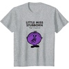 image:imageMr Men Little Miss Stubborn TShirtHeather Grey