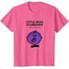 image:imageMr Men Little Miss Stubborn TShirtPink Heather