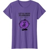 image:imageMr Men Little Miss Stubborn TShirtPurple Heather