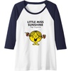 image:imageMr Men Little Miss Sunshine Raglan Baseball TeeNavy BlueWhite