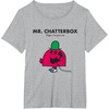 image:imageMr Men Mr Chatterbox TShirtHeather Grey