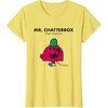 image:imageMr Men Mr Chatterbox TShirtLemon Yellow