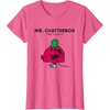 image:imageMr Men Mr Chatterbox TShirtPink Heather