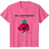 image:imageMr Men Mr Chatterbox TShirtPink Heather