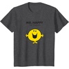 image:imageMr Men Mr Happy TShirtDark Heather Grey