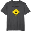 image:imageMr Men Mr Happy TShirtDark Heather Grey