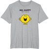 image:imageMr Men Mr Happy TShirtHeather Grey
