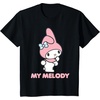 image:imageMy Melody Backside Logo Tee Shirt TShirtBlack
