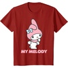 image:imageMy Melody Backside Logo Tee Shirt TShirtCranberry Red