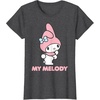 image:imageMy Melody Backside Logo Tee Shirt TShirtDark Heather Grey