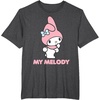 image:imageMy Melody Backside Logo Tee Shirt TShirtDark Heather Grey