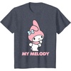 image:imageMy Melody Backside Logo Tee Shirt TShirtHeather Blue