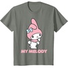 image:imageMy Melody Backside Logo Tee Shirt TShirtOlive Heather