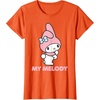 image:imageMy Melody Backside Logo Tee Shirt TShirtOrange