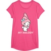 image:imageMy Melody Backside Logo Tee Shirt TShirtPink Heather