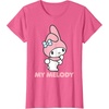 image:imageMy Melody Backside Logo Tee Shirt TShirtPink Heather