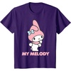 image:imageMy Melody Backside Logo Tee Shirt TShirtPurple