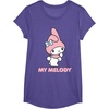 image:imageMy Melody Backside Logo Tee Shirt TShirtPurple Heather