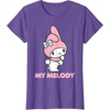 image:imageMy Melody Backside Logo Tee Shirt TShirtPurple Heather