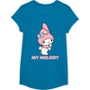 image:imageMy Melody Backside Logo Tee Shirt TShirtSapphire Blue