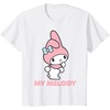 image:imageMy Melody Backside Logo Tee Shirt TShirtWhite