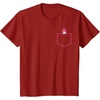 image:imageMy Melody Chest Pocket TShirtCranberry Red